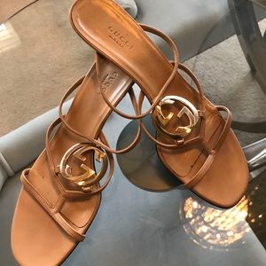 Authentic Gucci Emblem Kitten Heel